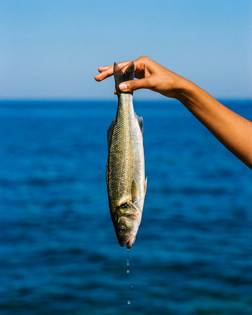 Jacquemus, un poisson tenu au-dessus de la mer